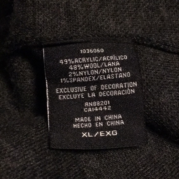 BNCI by Blanc Noir XL hooded black charcoal trim - Picture 5 of 6